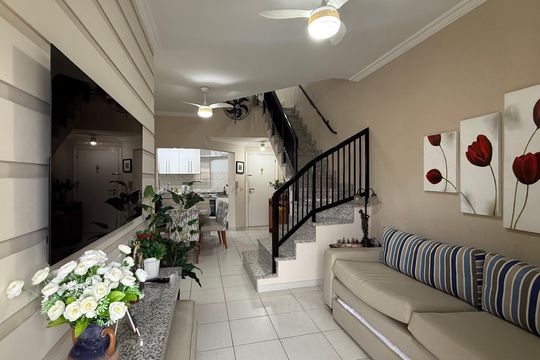 Apartamento para alugar com 3 quartos, 160m² em Jardim Santa Genoveva, Guarujá