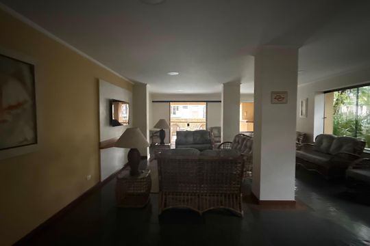 Área comum de apartamento para alugar com 3 quartos, 160m² em Jardim Santa Genoveva, Guarujá