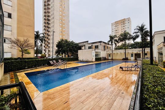 Área comum - Piscina de apartamento para alugar com 2 quartos, 56m² em Vila Sao Joao, Barueri