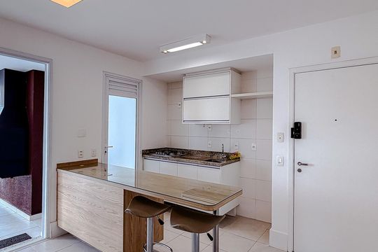 Cozinha de apartamento para alugar com 2 quartos, 70m² em Vila Mariana, São Paulo