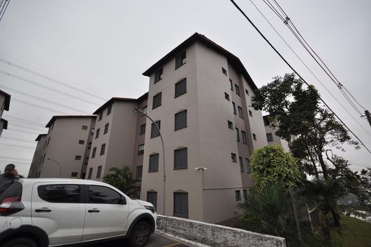Fachada do Bloco de apartamento para alugar com 2 quartos, 47m² em Jardim Francisco Mendes, São Paulo