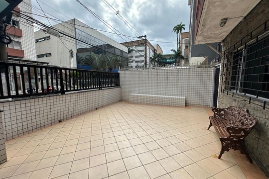 Área comum de kitnet/studio para alugar com 1 quarto, 33m² em Centro, São Vicente