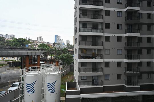 Vista do Quarto 1 de apartamento para alugar com 2 quartos, 37m² em Vila Andrade, São Paulo