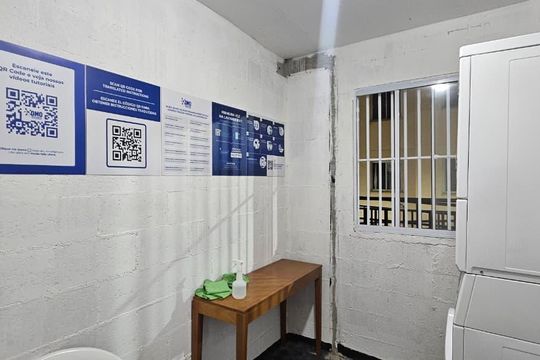 Área comum - Lavanderia de apartamento para alugar com 2 quartos, 45m² em Jardim Helian, São Paulo