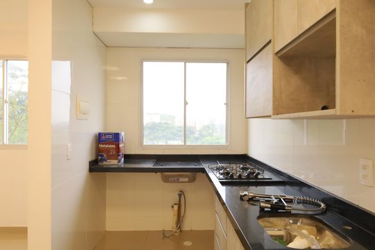 Área de Serviço de apartamento para alugar com 2 quartos, 45m² em Jardim Helian, São Paulo