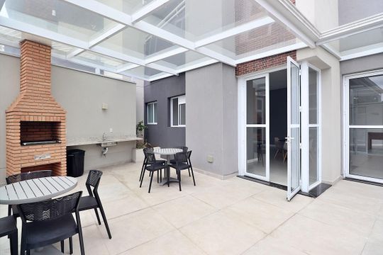 Churrasqueira de apartamento à venda com 2 quartos, 64m² em Vila Curuçá, Santo André