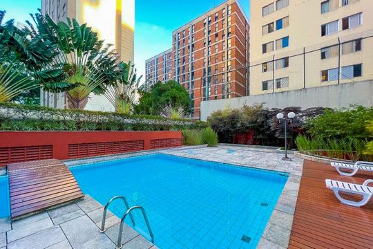 Área comum de apartamento para alugar com 3 quartos, 120m² em Vila Uberabinha, São Paulo