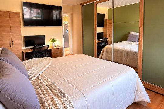 Quarto de casa para alugar com 2 quartos, 65m² em Tarumã, Viamão