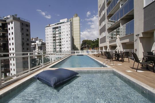 Área comum - Piscina de apartamento para alugar com 2 quartos, 66m² em Gutierrez, Belo Horizonte