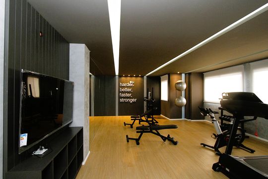 Área comum - Academia de apartamento para alugar com 2 quartos, 66m² em Gutierrez, Belo Horizonte