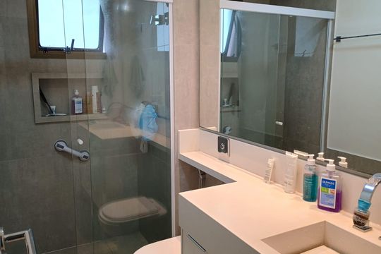 Banheiro 1 de apartamento à venda com 3 quartos, 110m² em Jardim Vila Mariana, São Paulo