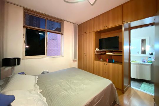 Suite 1 de apartamento à venda com 4 quartos, 150m² em Lourdes, Belo Horizonte