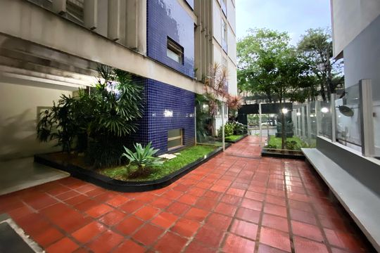 Área comum de apartamento à venda com 4 quartos, 150m² em Lourdes, Belo Horizonte