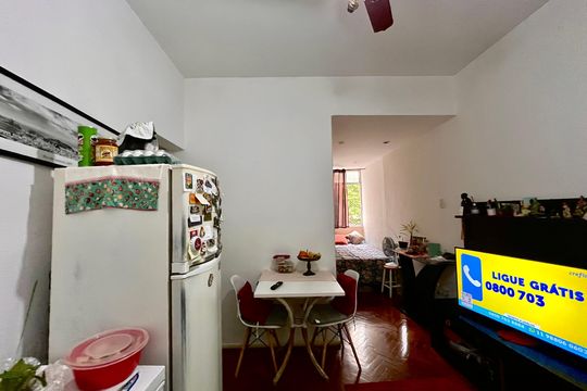 Sala de apartamento à venda com 1 quarto, 36m² em Copacabana, Rio de Janeiro