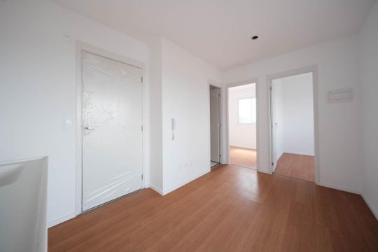 Sala/Cozinha de apartamento para alugar com 2 quartos, 36m² em Jardim Danfer, São Paulo