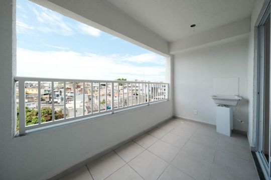 Área de Serviço de apartamento para alugar com 2 quartos, 36m² em Jardim Danfer, São Paulo