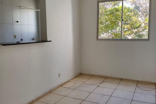 Sala de apartamento para alugar com 2 quartos, 48m² em Parque Sao Sebastiao, Ribeirão Preto