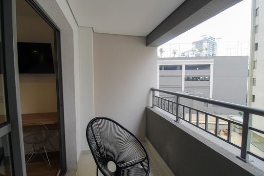 Varanda de apartamento para alugar com 1 quarto, 27m² em Butantã, São Paulo