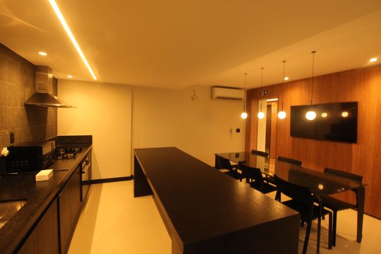 Área comum  de apartamento à venda com 3 quartos, 106m² em Sion, Belo Horizonte