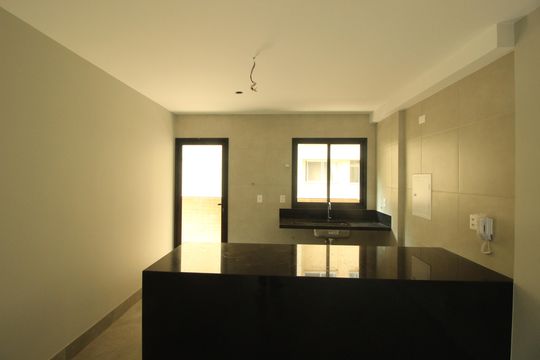 Cozinha de apartamento à venda com 3 quartos, 106m² em Sion, Belo Horizonte