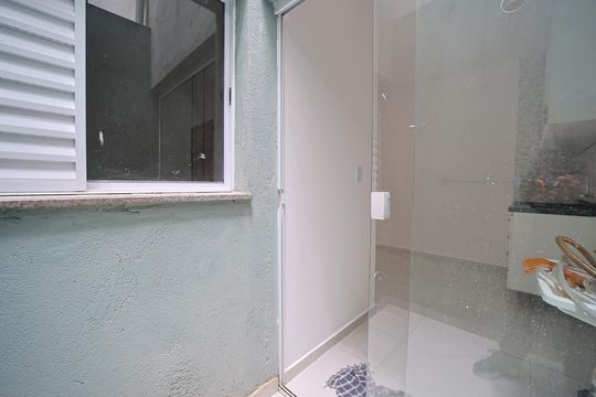 Área de Serviço de apartamento para alugar com 2 quartos, 50m² em Vila Euthalia, São Paulo