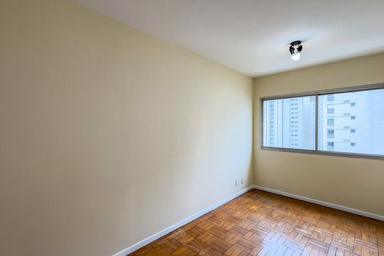 Sala de apartamento para alugar com 1 quarto, 47m² em Recanto Paraíso, São Paulo