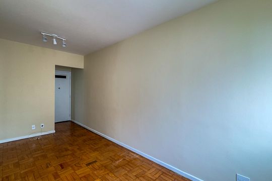 Sala de apartamento para alugar com 1 quarto, 47m² em Recanto Paraíso, São Paulo