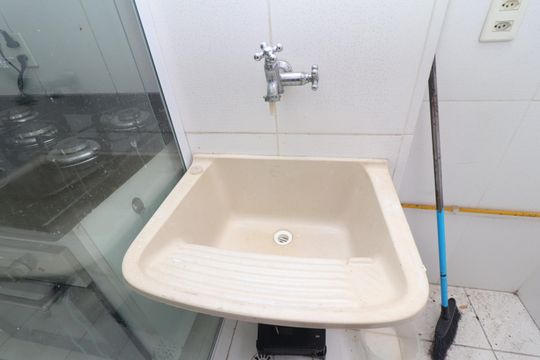 Área de Serviço de apartamento à venda com 2 quartos, 54m² em Jardim Pedro José Nunes, São Paulo