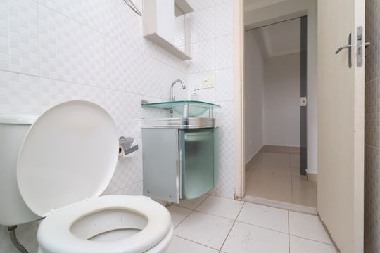 Banheiro de apartamento à venda com 2 quartos, 54m² em Jardim Pedro José Nunes, São Paulo