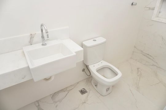 Suíte - Banheiro de apartamento à venda com 2 quartos, 64m² em Calafate, Belo Horizonte