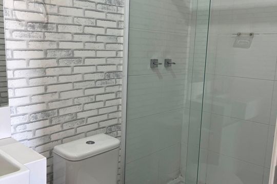 Banheiro de apartamento para alugar com 1 quarto, 40m² em Santana, São Paulo