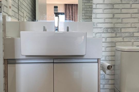 Banheiro de apartamento para alugar com 1 quarto, 40m² em Santana, São Paulo