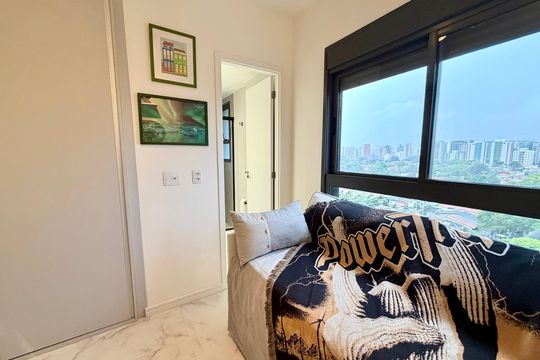 Quarto 1 de apartamento para alugar com 2 quartos, 73m² em Brooklin, São Paulo