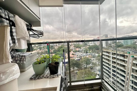 Lavanderia de apartamento para alugar com 2 quartos, 73m² em Brooklin, São Paulo