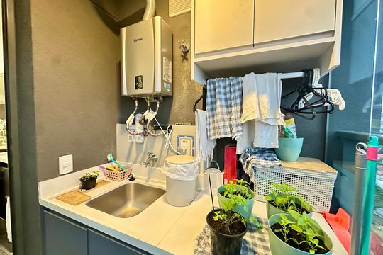 Lavanderia de apartamento para alugar com 2 quartos, 73m² em Brooklin, São Paulo