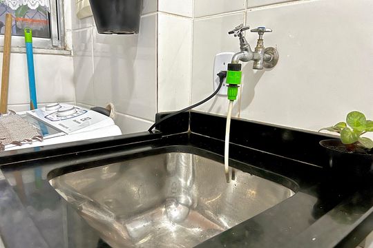 Área de Serviço de apartamento para alugar com 2 quartos, 53m² em Nova Califórnia, Juiz de Fora