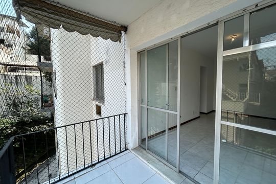 Varanda da Sala de apartamento para alugar com 2 quartos, 45m² em Méier, Rio de Janeiro