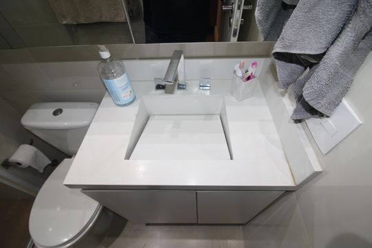 Banheiro 1 de apartamento à venda com 2 quartos, 78m² em Santana, São Paulo