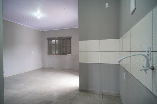 Sala/Cozinha de apartamento para alugar com 1 quarto, 45m² em Lomba Palmeira, Sapucaia do Sul