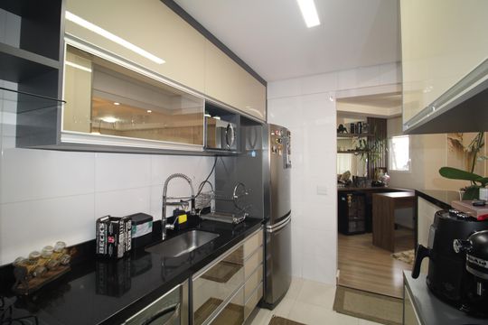 Cozinha de apartamento à venda com 3 quartos, 93m² em Tucuruvi, São Paulo