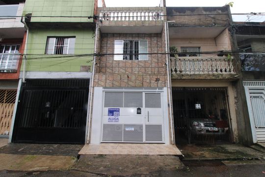 Fachada de casa para alugar com 2 quartos, 70m² em Conjunto Habitacional Inácio Monteiro, São Paulo