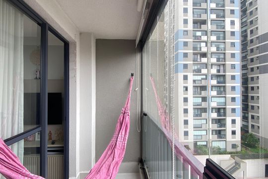 Varanda de apartamento à venda com 2 quartos, 48m² em Centro, Osasco