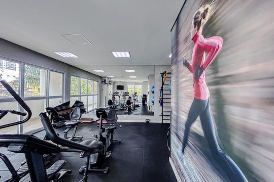 Área comum - Academia de apartamento à venda com 3 quartos, 127m² em Tatuapé, São Paulo