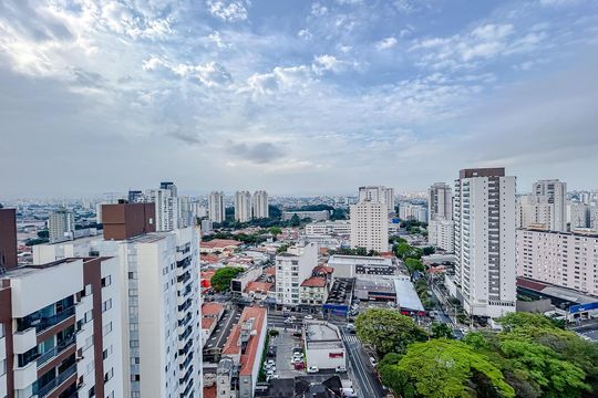 Vista da Suíte 3 de apartamento à venda com 3 quartos, 127m² em Tatuapé, São Paulo