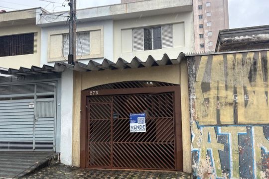 Fachada  de casa à venda com 2 quartos, 130m² em Baeta Neves, São Bernardo do Campo