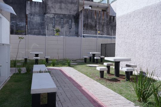 Área comum de apartamento para alugar com 2 quartos, 34m² em Vila California, São Paulo