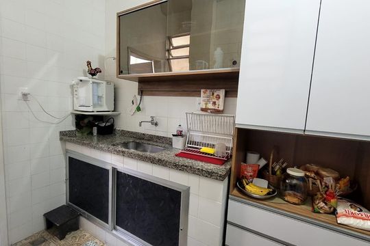 Cozinha de apartamento à venda com 3 quartos, 103m² em Tijuca, Rio de Janeiro