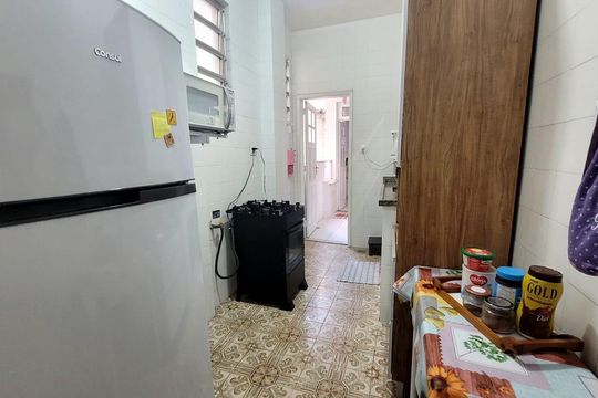 Cozinha de apartamento à venda com 3 quartos, 103m² em Tijuca, Rio de Janeiro
