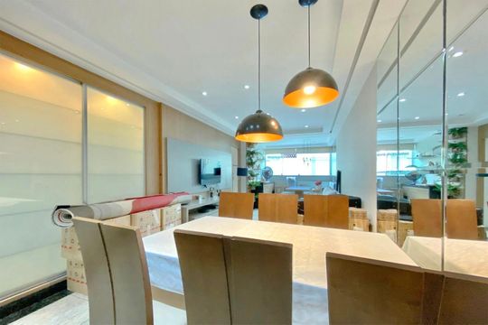Sala  de apartamento para alugar com 3 quartos, 136m² em Cidade Nova, Belo Horizonte