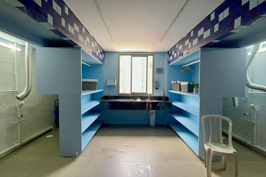 Área comum de kitnet/studio para alugar com 1 quarto, 25m² em Pinheiros, São Paulo